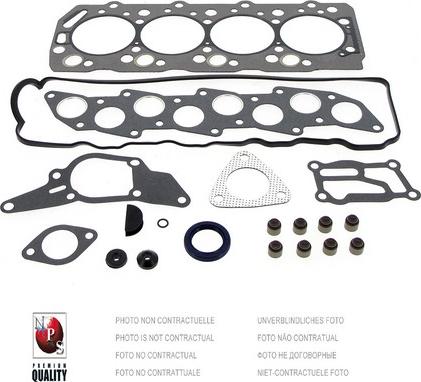 NPS N124N125 - Kit guarnizioni, Testata autozon.pro