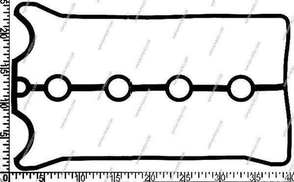 NPS D122O03 - Guarnizione, Copritestata autozon.pro