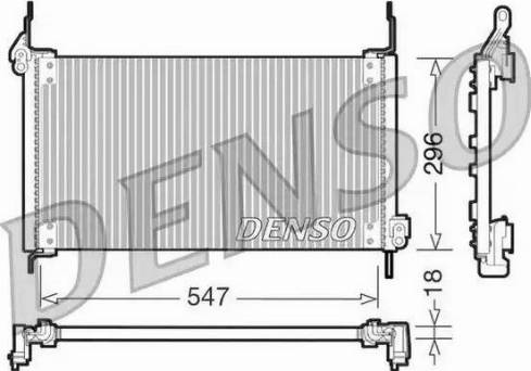 NPS DCN09016 - Condensatore, Climatizzatore autozon.pro