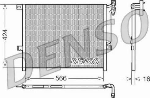 NPS DCN05004 - Condensatore, Climatizzatore autozon.pro