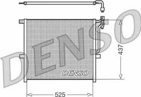 NPS DCN05008 - Condensatore, Climatizzatore autozon.pro