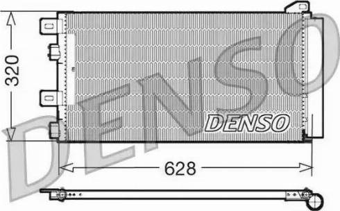 NPS DCN05101 - Condensatore, Climatizzatore autozon.pro