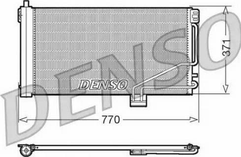 NPS DCN17014 - Condensatore, Climatizzatore autozon.pro