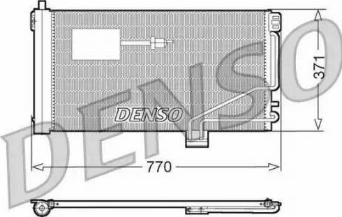 NPS DCN17015 - Condensatore, Climatizzatore autozon.pro