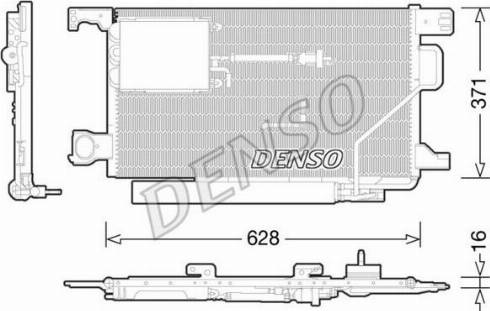 NPS DCN17024 - Condensatore, Climatizzatore autozon.pro