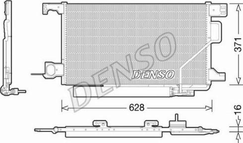 NPS DCN17026 - Condensatore, Climatizzatore autozon.pro