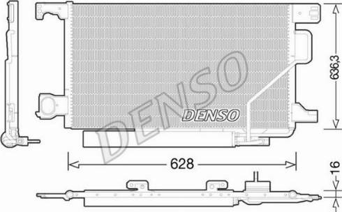 NPS DCN17023 - Condensatore, Climatizzatore autozon.pro