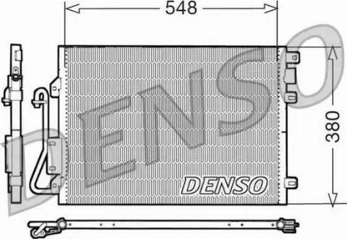 NPS DCN23008 - Condensatore, Climatizzatore autozon.pro