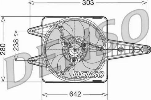 NPS DER09029 - Ventola, Raffreddamento motore autozon.pro