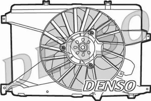 NPS DER01014 - Ventola, Raffreddamento motore autozon.pro