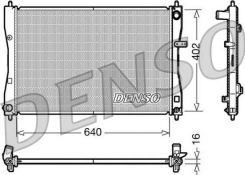 NPS DRM45009 - Radiatore, Raffreddamento motore autozon.pro