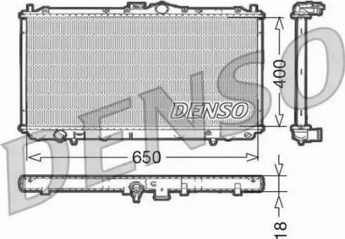 NPS DRM45010 - Radiatore, Raffreddamento motore autozon.pro