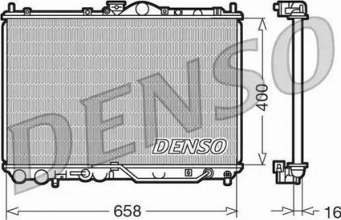 NPS DRM45011 - Radiatore, Raffreddamento motore autozon.pro