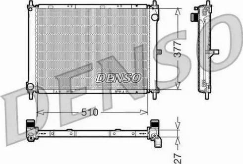 NPS DRM46003 - Radiatore, Raffreddamento motore autozon.pro