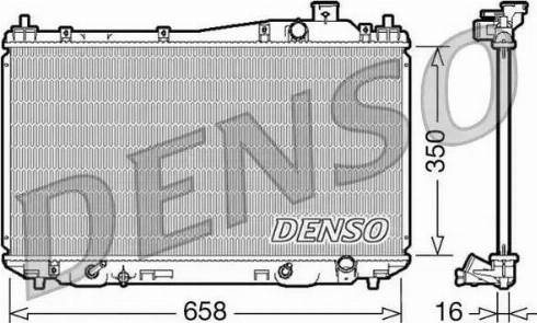 NPS DRM40008 - Radiatore, Raffreddamento motore autozon.pro