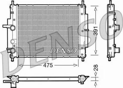 NPS DRM09036 - Radiatore, Raffreddamento motore autozon.pro