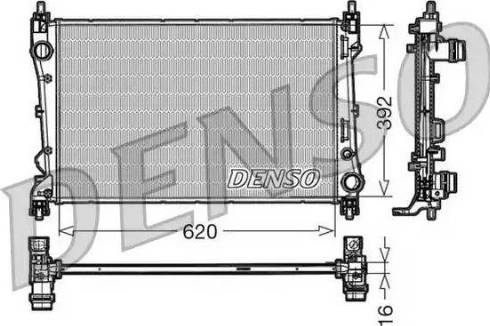 NPS DRM09113 - Radiatore, Raffreddamento motore autozon.pro