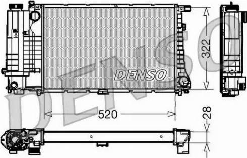 NPS DRM05045 - Radiatore, Raffreddamento motore autozon.pro