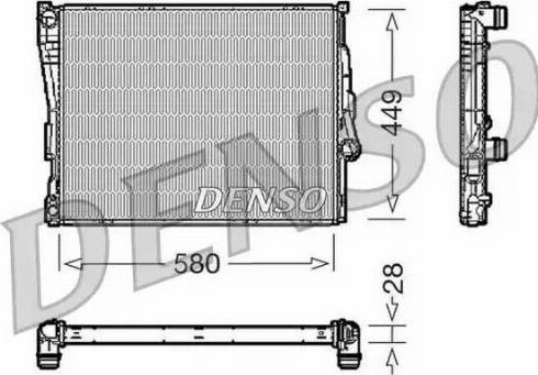 NPS DRM05069 - Radiatore, Raffreddamento motore autozon.pro