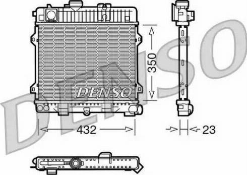 NPS DRM05024 - Radiatore, Raffreddamento motore autozon.pro