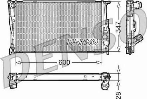 NPS DRM05111 - Radiatore, Raffreddamento motore autozon.pro