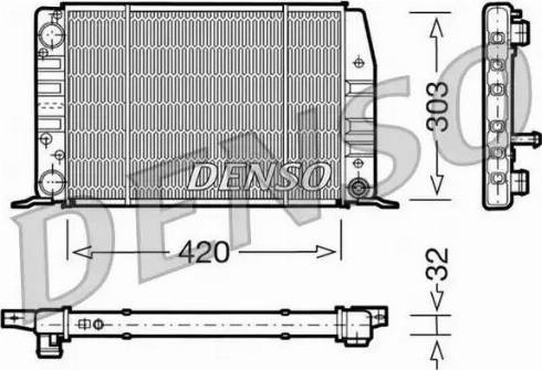 NPS DRM02012 - Radiatore, Raffreddamento motore autozon.pro