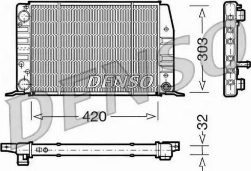 NPS DRM02012 - Radiatore, Raffreddamento motore autozon.pro