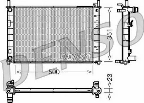 NPS DRM10046 - Radiatore, Raffreddamento motore autozon.pro