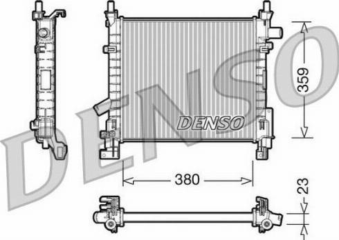 NPS DRM10063 - Radiatore, Raffreddamento motore autozon.pro