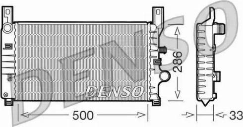 NPS DRM10034 - Radiatore, Raffreddamento motore autozon.pro