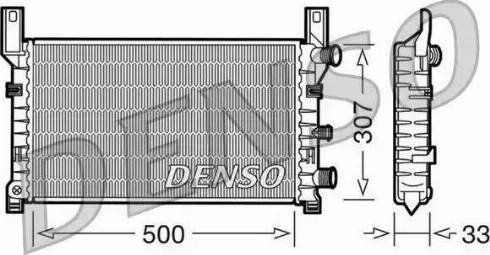 NPS DRM10035 - Radiatore, Raffreddamento motore autozon.pro