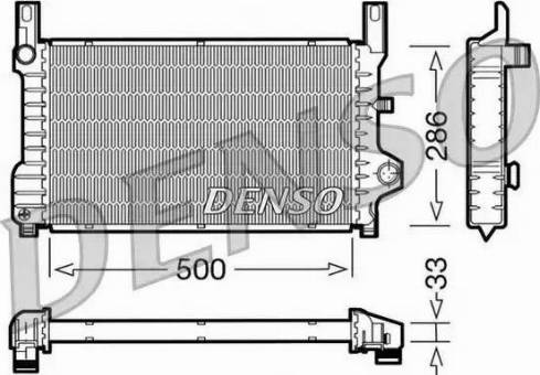 NPS DRM10036 - Radiatore, Raffreddamento motore autozon.pro