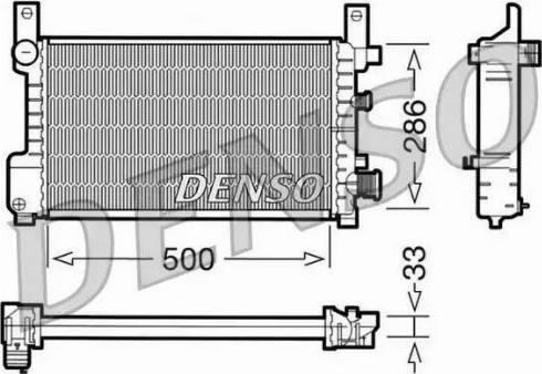 NPS DRM10037 - Radiatore, Raffreddamento motore autozon.pro