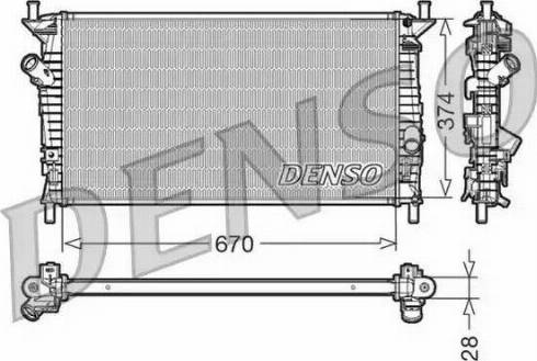 NPS DRM10074 - Radiatore, Raffreddamento motore autozon.pro