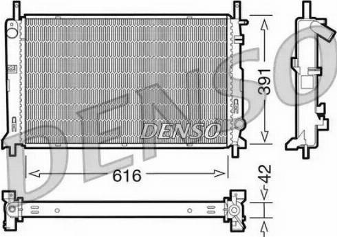 NPS DRM10071 - Radiatore, Raffreddamento motore autozon.pro