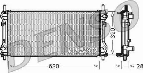 NPS DRM10102 - Radiatore, Raffreddamento motore autozon.pro