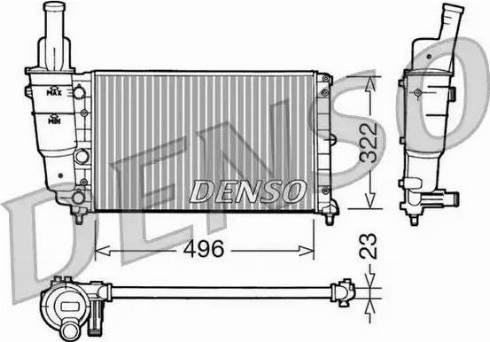 NPS DRM13003 - Radiatore, Raffreddamento motore autozon.pro