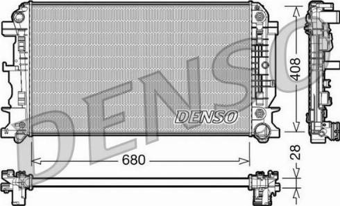 NPS DRM17044 - Radiatore, Raffreddamento motore autozon.pro