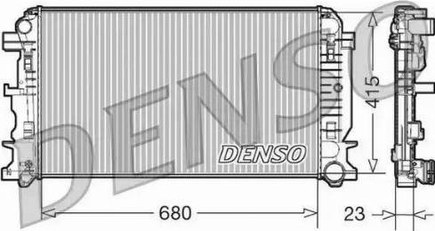 NPS DRM17018 - Radiatore, Raffreddamento motore autozon.pro