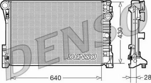 NPS DRM17110 - Radiatore, Raffreddamento motore autozon.pro