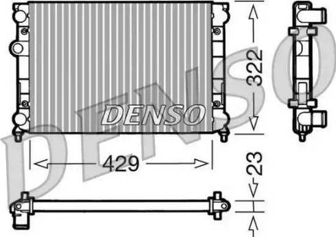 NPS DRM32007 - Radiatore, Raffreddamento motore autozon.pro