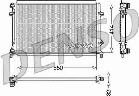 NPS DRM32016 - Radiatore, Raffreddamento motore autozon.pro