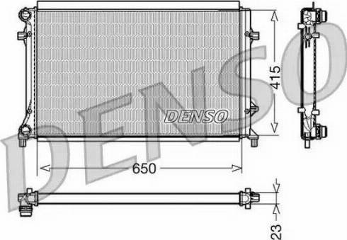 NPS DRM32018 - Radiatore, Raffreddamento motore autozon.pro