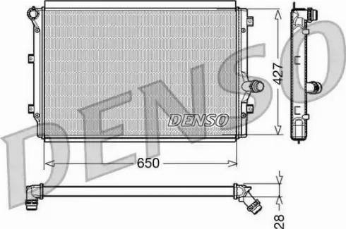 NPS DRM32017 - Radiatore, Raffreddamento motore autozon.pro