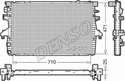 NPS DRM32039 - Radiatore, Raffreddamento motore autozon.pro