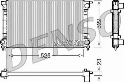 NPS DRM32024 - Radiatore, Raffreddamento motore autozon.pro