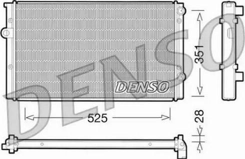 NPS DRM32028 - Radiatore, Raffreddamento motore autozon.pro