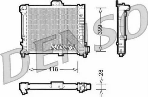 NPS DRM25004 - Radiatore, Raffreddamento motore autozon.pro