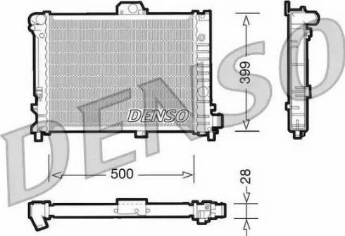 NPS DRM25005 - Radiatore, Raffreddamento motore autozon.pro