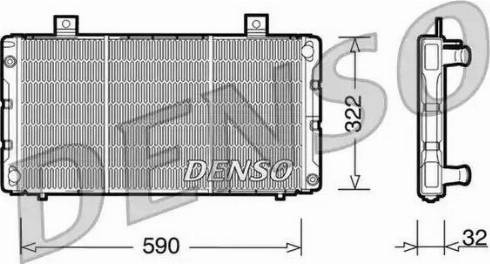 NPS DRM25003 - Radiatore, Raffreddamento motore autozon.pro